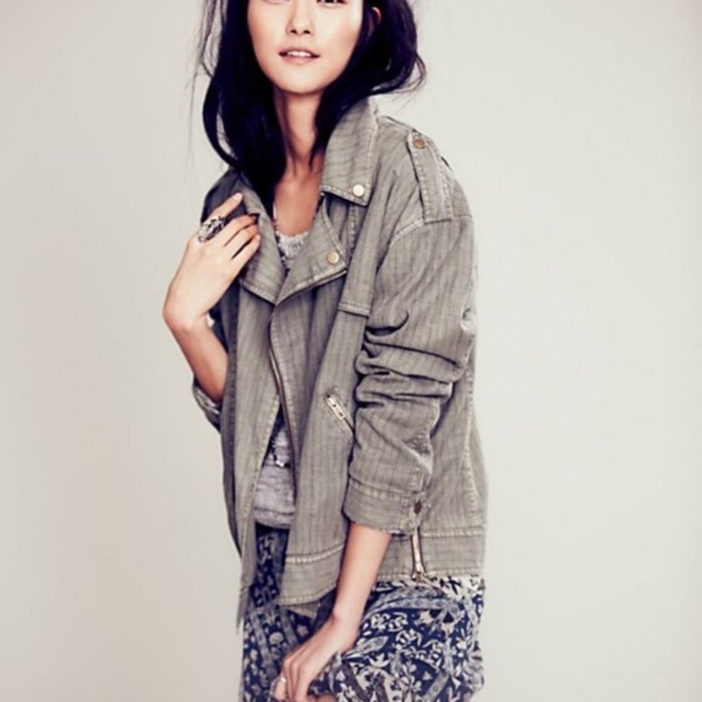 Free People Moto Jacket